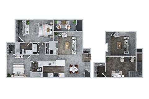 2 BED - 2 BATH B at Town Walk at Hamden Hills, Hamden
